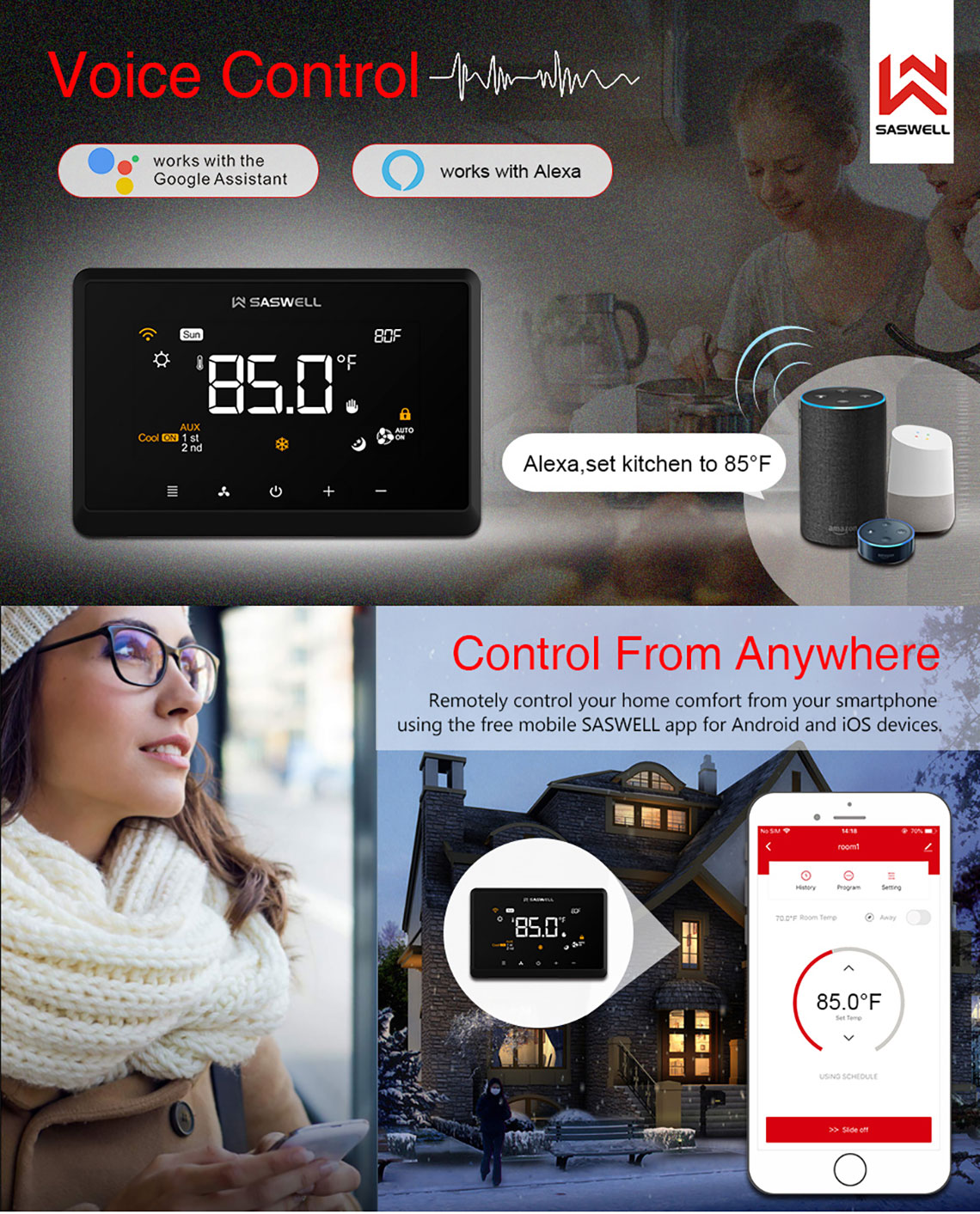 meilleur thermostat google home