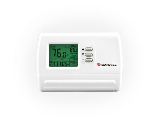 5 + 2 thermostat de ventilo-convecteur programmable, thermostat d'ambiance à plusieurs étages, thermostat programmable à plusieurs étages