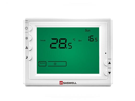 Thermostat FCU programmable numérique pour chauffage et refroidissement