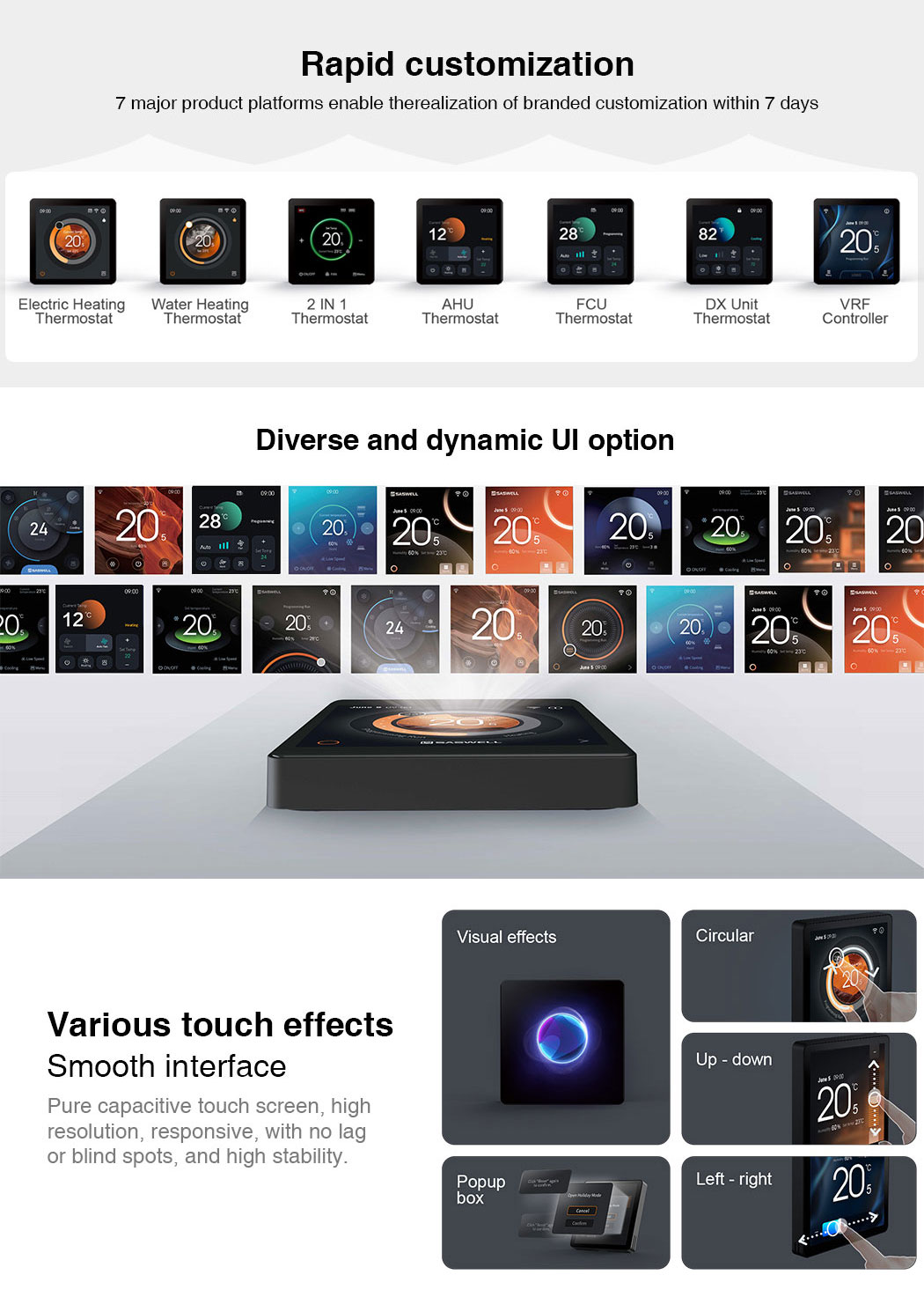 Electric heating control