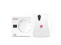 Thermostat de chaudière sans fil avec télécommande et paramètres programmables