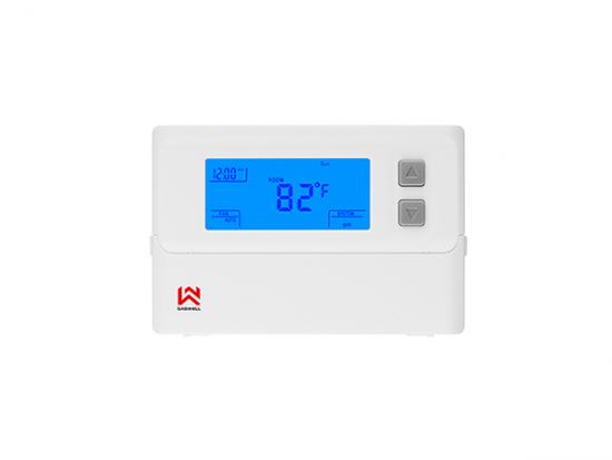 Thermostat Merchanical, Thermostat à une étape Chaud / 1 Cool, 5 + 2 Thermostat à serpentin de ventilateur programmable