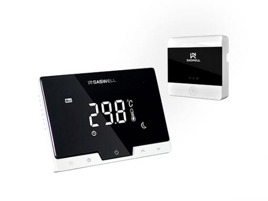 Thermostat à 2 canaux, thermostat d'ambiance programmable à 2 canaux, thermostat intelligent à 2 canaux