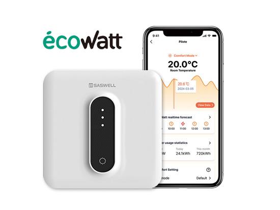 Thermostat Programmable Intelligent avec Fil Pilote – Compatible Ecowatt et MaPrimeRénov'