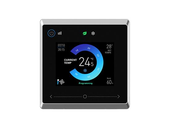 Thermostat de bobine de ventilateur à écran tactile Tuya Wifi de 2,8 pouces