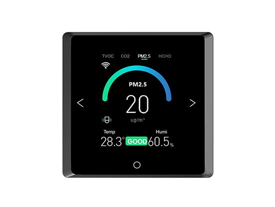 Moniteur intelligent de la qualité de l'air intérieur avec intégration CVC