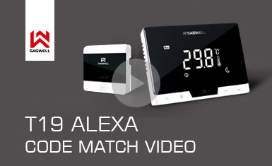 alexa thermostat, Alexa Smart Thermostats, thermostat wifi T19 reconnecté vidéo